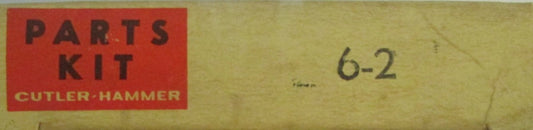 CUTLER HAMMER 6-2 Single Pole 10 Amp Contact Kit 6 2