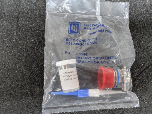 New, Amphenol, D38999/20FD5SN, CONTACT SOCKET 16-20AWG CRIMP