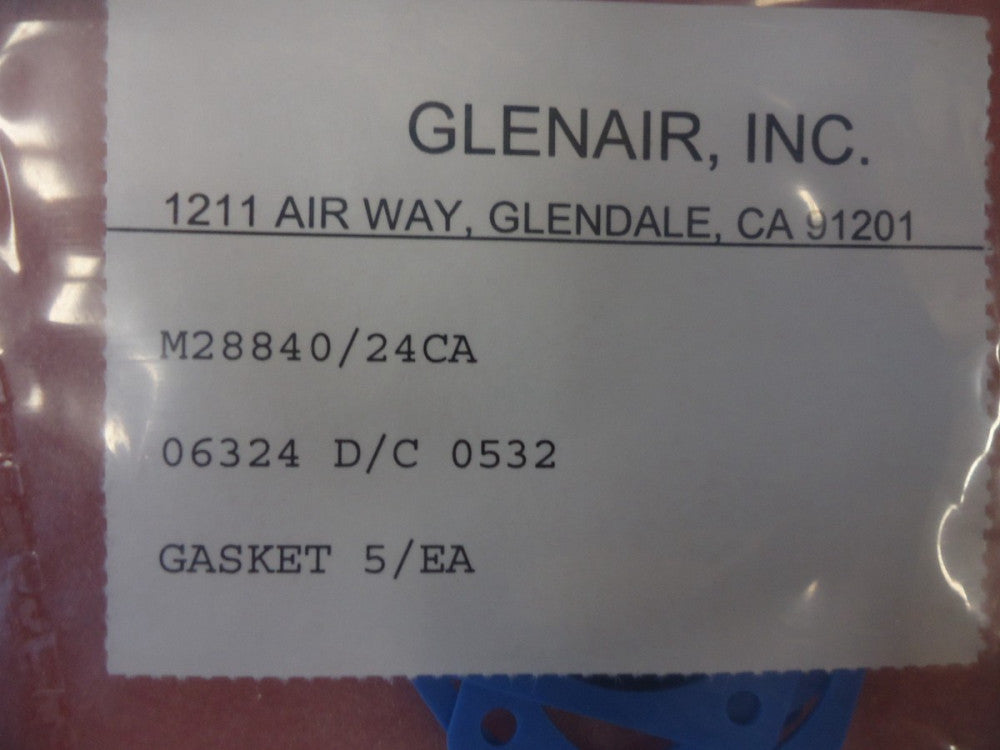 M28840/24CA Glenair Gasket Brand New!