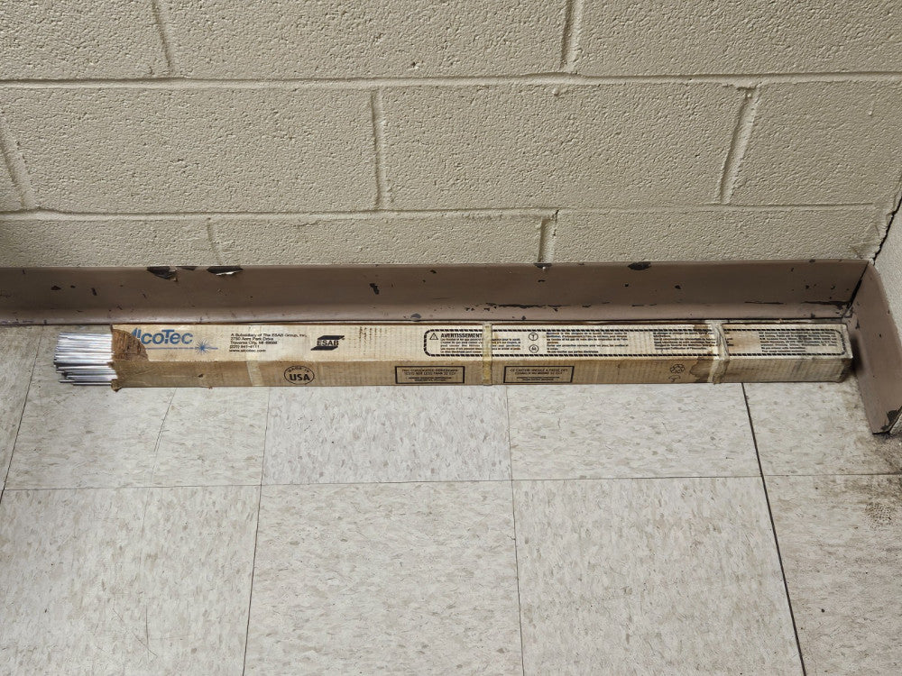 183Pcs 7.11Lbs Alcotec ER5356 Welding Rod 1/8" X 36" New