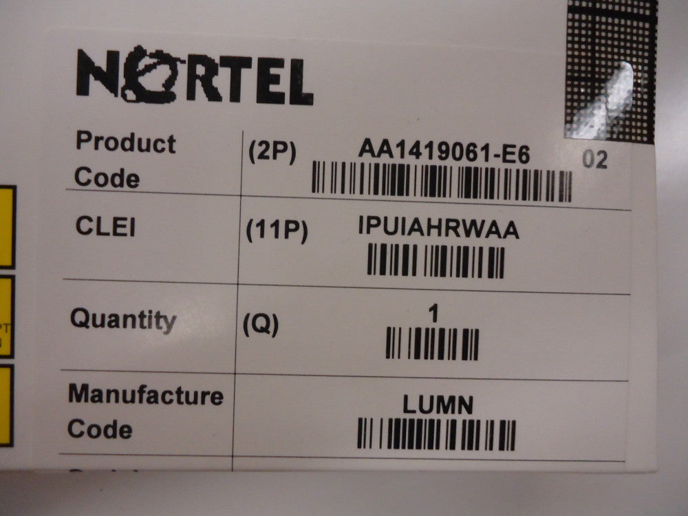 AA1419061-E6 NORTEL NETWORKS 1-PORT 1000BASECWDM SMALL FORM FACTOR BRAND NEW!