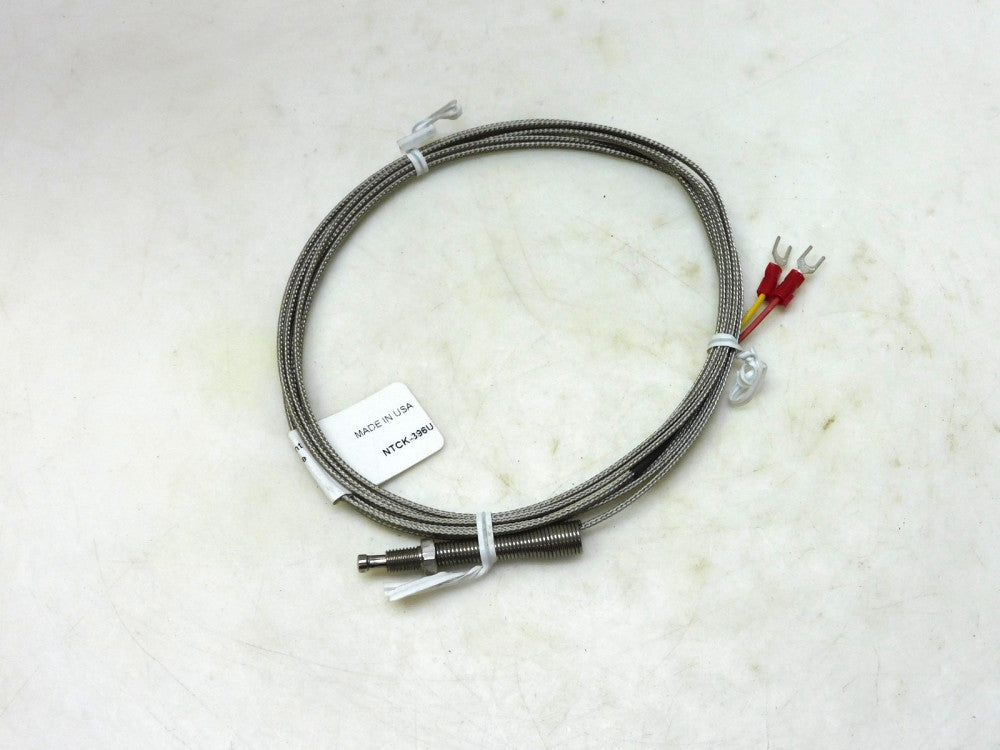 Plastic Process Equip NTCK-396U Shallow Nozzle Thermocouple Type k Ungrounded