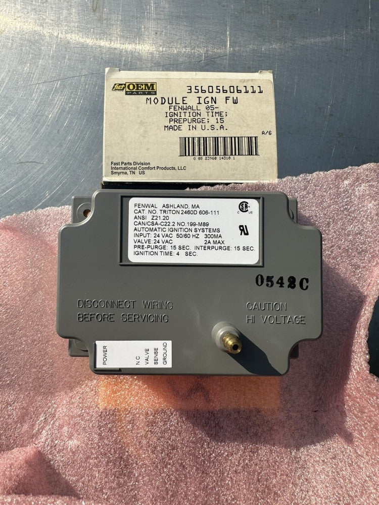 Fenwal Triton 2460D 606-111 Direct Spark Igntion Control  - New Unused