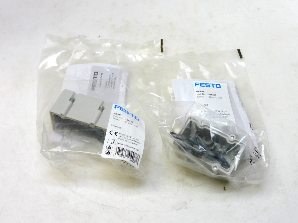 Festo AK-8KL Sealtite Box 538219 Lot of 2