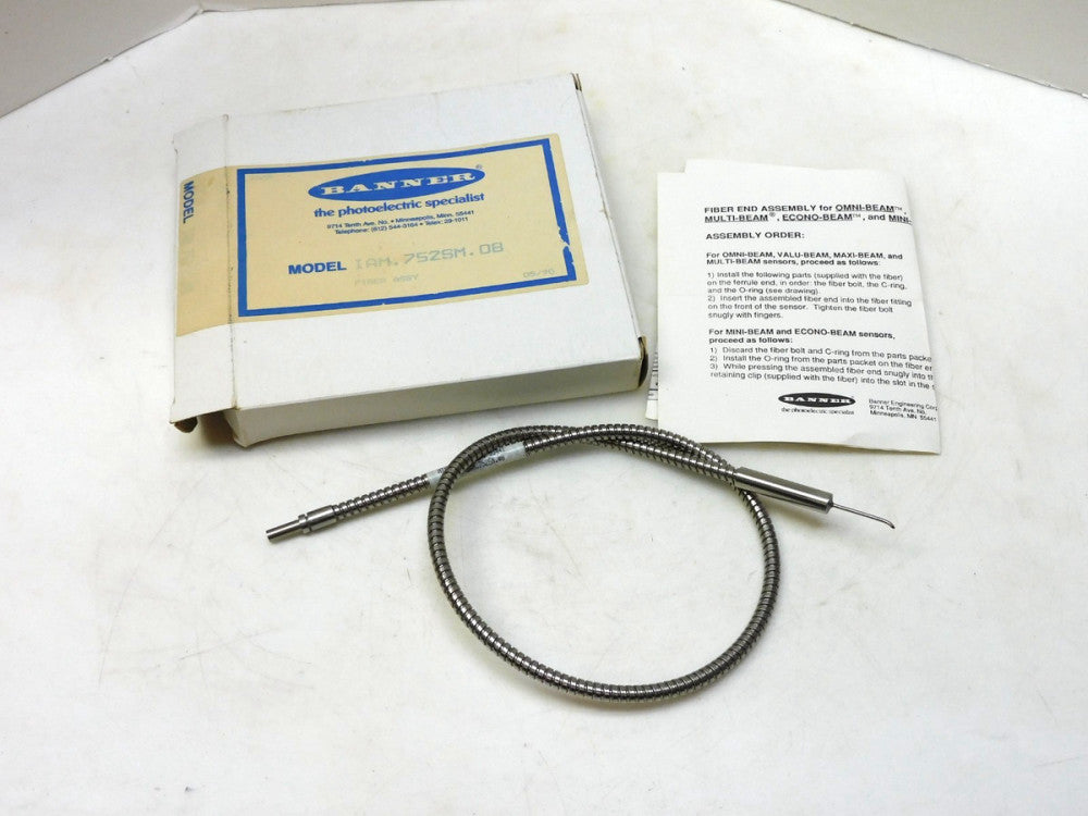 Banner IAM.752SM.08 Fiber Optic Sensor