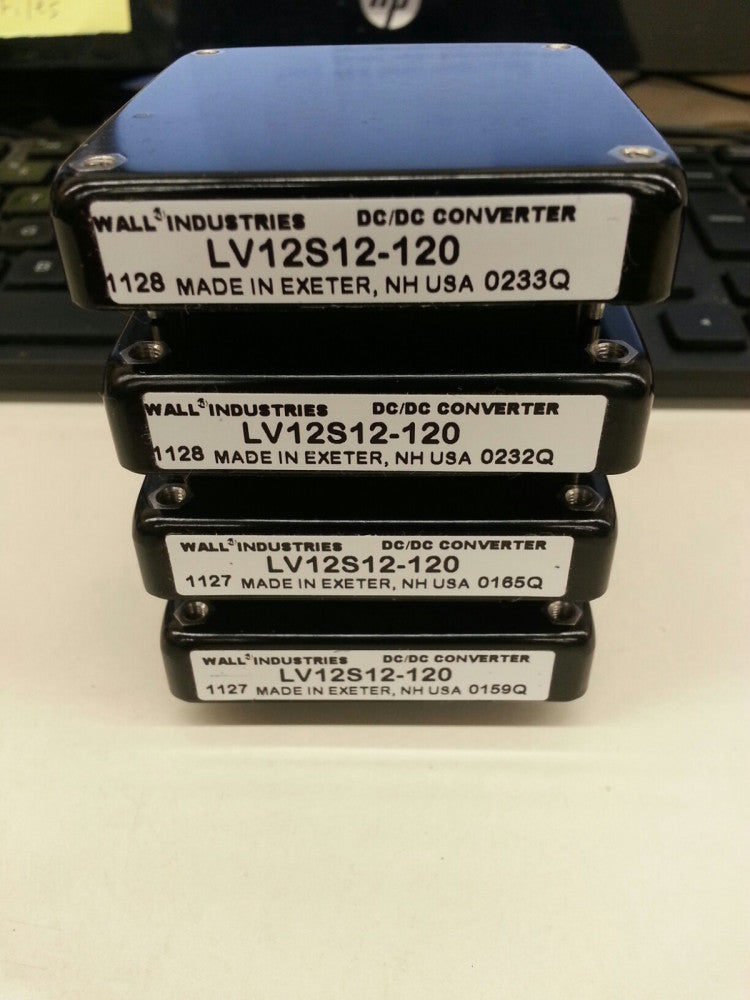 Wall Industries, LV12S12-120,High density, low input volt, converter, Brand New!