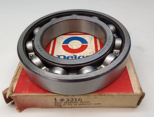 New Departure 3216 Ball Bearing Deep Groove 80X140X26mm