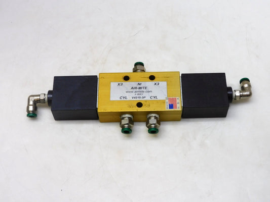 AIR MITE V4215-3P 4-WAY DOUBLE PILOT CONTROL VALVE