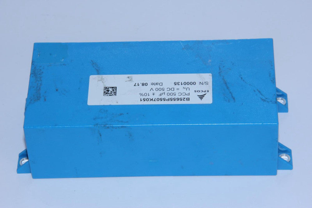 EPCOS B25655P5507K051 PCC 500uF+- 10% Un =DC 500V Film Capacitor