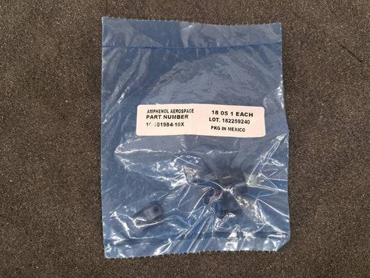 New, Amphenol, 10-101984-10X, CONN BACKSH W/CLMP SZ10 9/16-24 - Sold as 3 pc lot