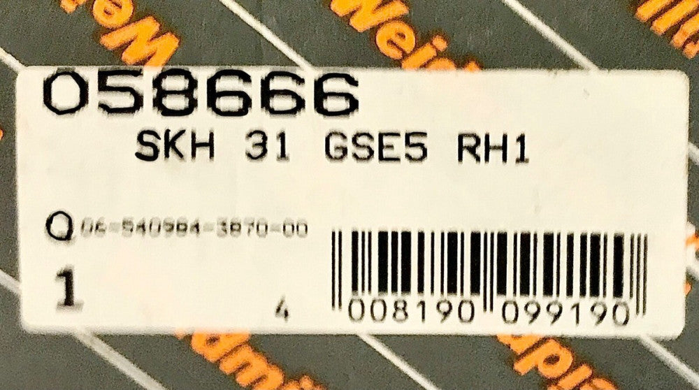 BALOGH WEIDMULLER GC-01 058666 SKH 31 GSES RH1