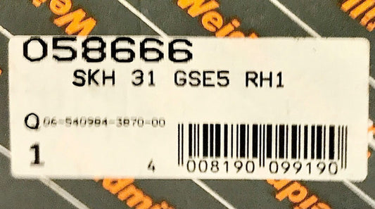 BALOGH WEIDMULLER GC-01 058666 SKH 31 GSES RH1
