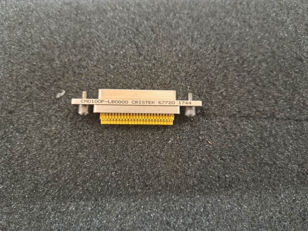 New, Cristek Interconnects, CMD100P-LB0000, CON,100P,PLUG,CMD MICRO D SHELL