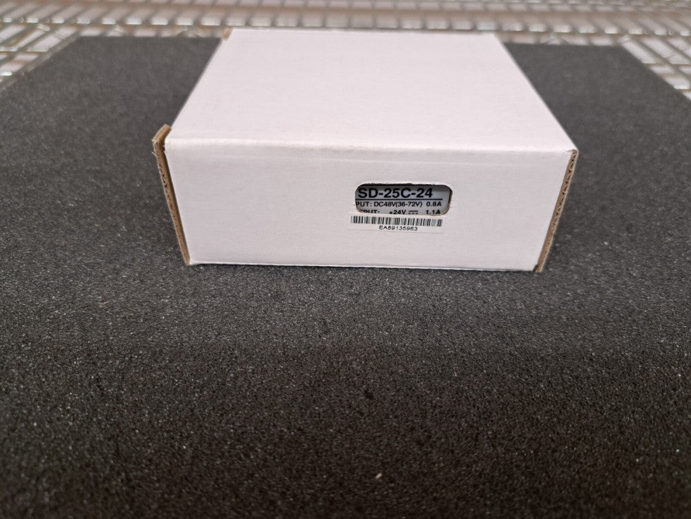 New, Meanwell, SD-25C-24, Module DC-DC 48VIN 1-OUT 24V 1.1A 26.4W 5-Pin