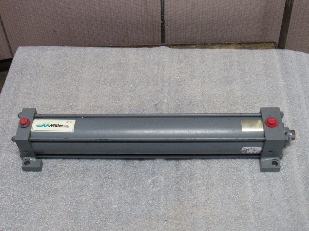 New Miller Pnuematic Cylinder A72B6B 250PSI 20"Stroke 3-1/4"Bore