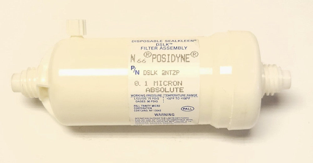 POSIDYNE DSLK 2NTZP DISPOSABLE SEALKLEEN FILTER ASSEMBLY 0.1 MICRON ABSOLUTE