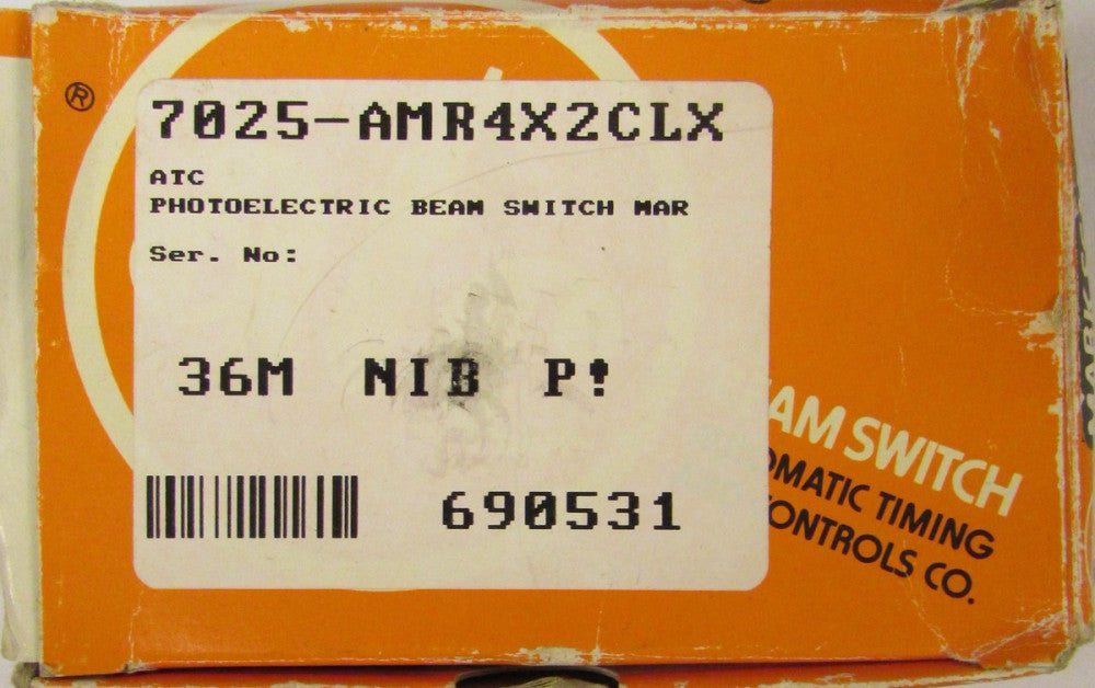 ATC 7025 AMR4X2CLX MARK SCANNER 3016 Sensor Photoelectric Scanner