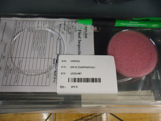 Oplink SWFC5105 Single Window Mode Wideband Fiber Coupler. Brand New!