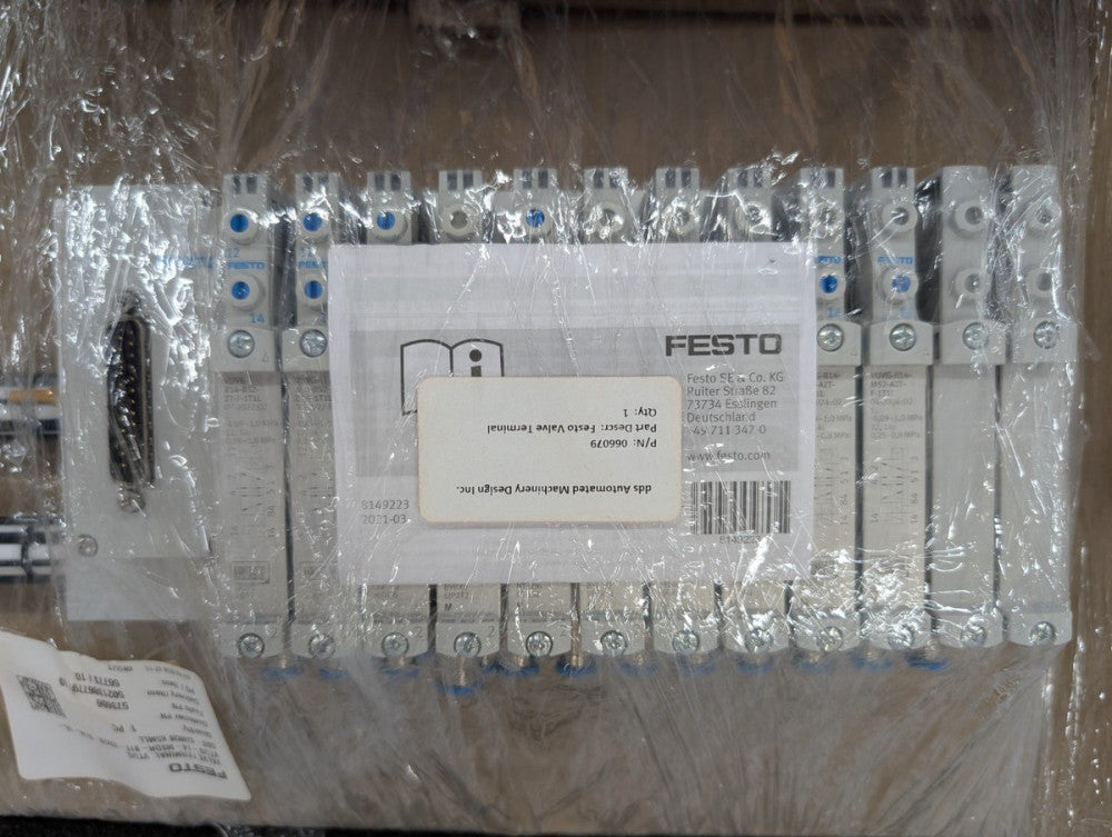 New, Festo, VTUG-14-MSDR-B1T-25V20-G14L-UL-Q6S-3JMQ8K5MLL, VALVE TERMINAL - 5736
