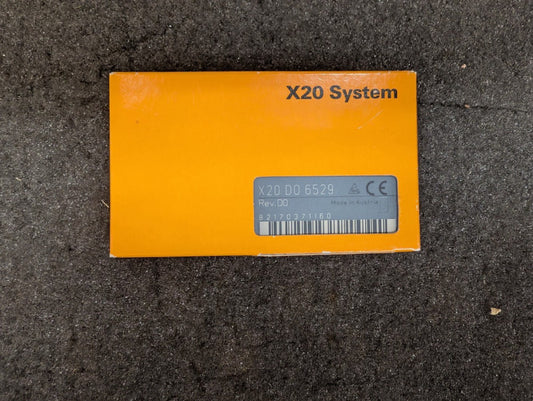 New, B&R, X20DO6529, X20 RELAY MODULE, 6 DIGITAL OUTPUTS