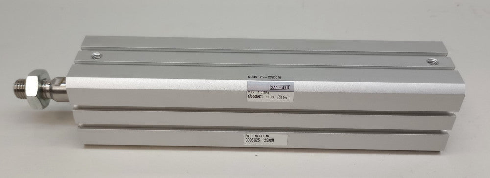 SMC CDQSB25-125DCM Compact Cylinder 125mm Stroke Double Acting Single Rod