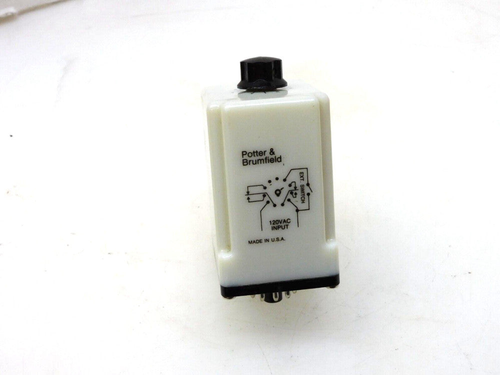 POTTER & BRUMFIELD CKB-38-79010 TIME DELAY RELAY 0.1 TO 10 SEC
