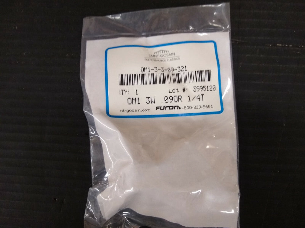 New, Saint-Gobain, OM1-3-3-09-321, 3-Way Valve, .09 Orifice, 1/4 Tee