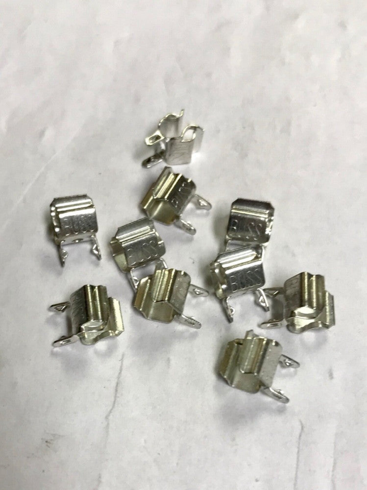 LOT OF 10 BUSS BK 1A3399 O4 R 15 AMP Fuse Clip Solder Tab Z17 1A3399 04 500 VAC