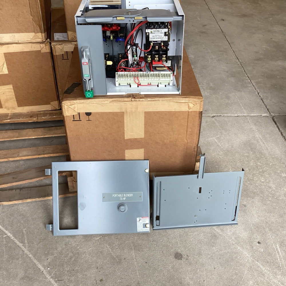 Square D Model 6 12" MCC Motor Control Center Bucket 30A 480V 3PH Fused 30 Amp