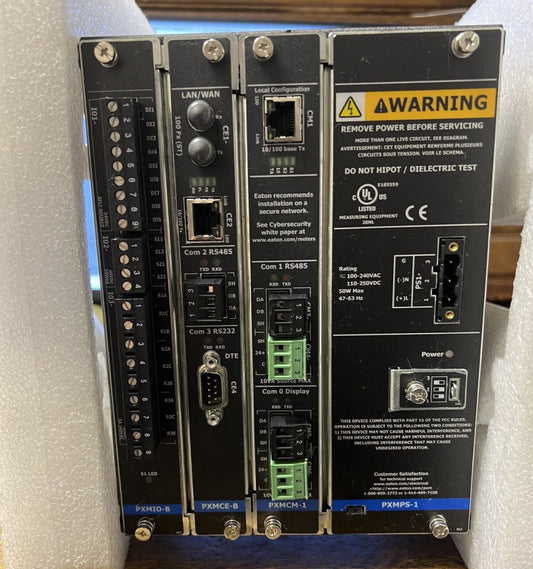 EATON CUTLER HAMMER PXM4051A1BB PXM4000 Meter Power Supply IO Module 65D4061G006