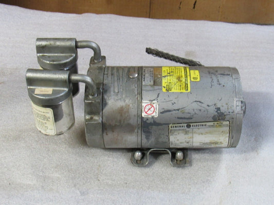 GE GENERAL ELECTRIC AC MOTOR VACUUM PUMP 5KH35GN106CX 4Z335 115V 1/4 HP 1PH 48Y