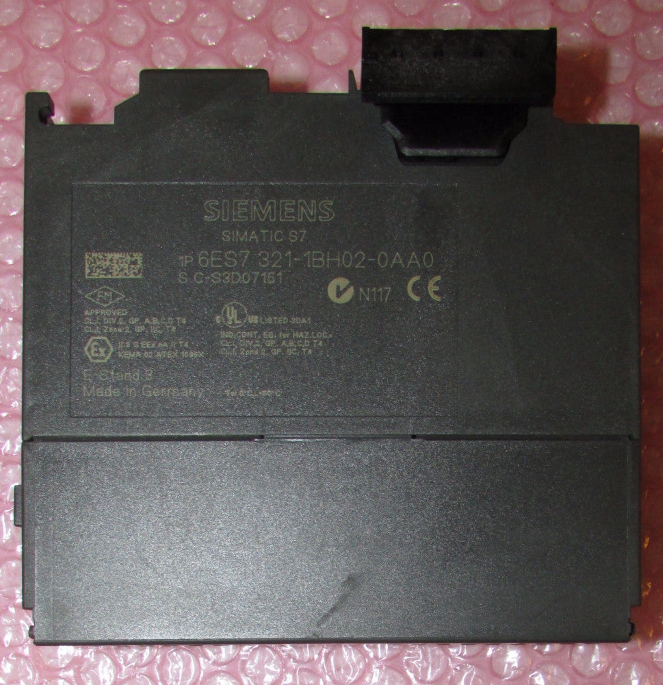 SIEMENS 6ES7 321 1BH02 0AA0 SIMATIC S7 Input Module