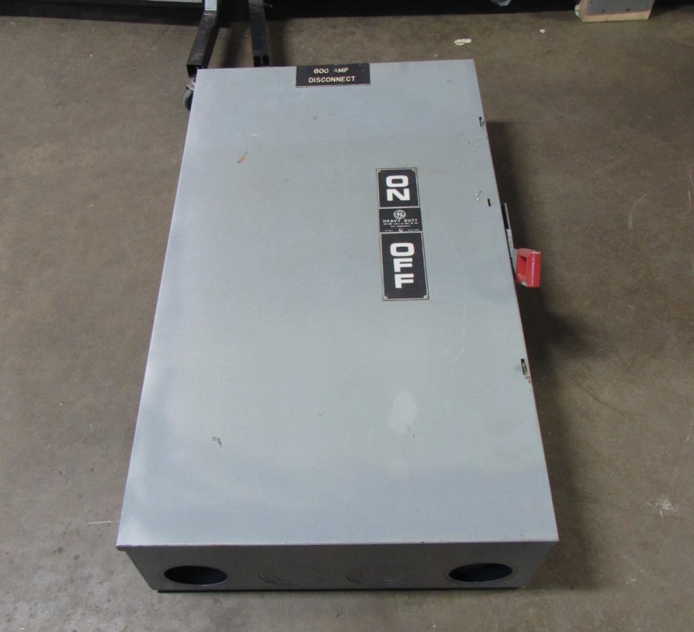 GE TH3365 Fusible Heavy Duty Safety Switch Mod 4 400 A Amp 240Vac 125 Hp