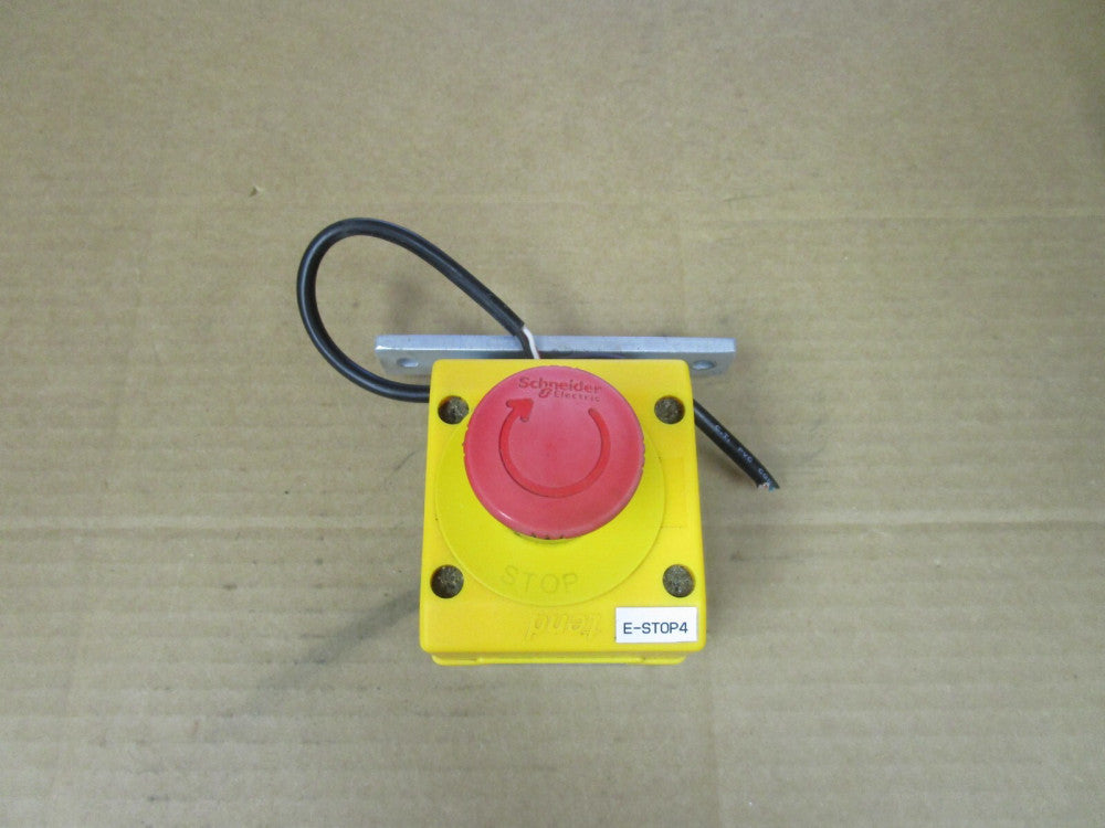 TEND EMERGENGY STOP BUTTON SWITCH ENCLOSURE w/ CONTACT BLOCK ZBE-102