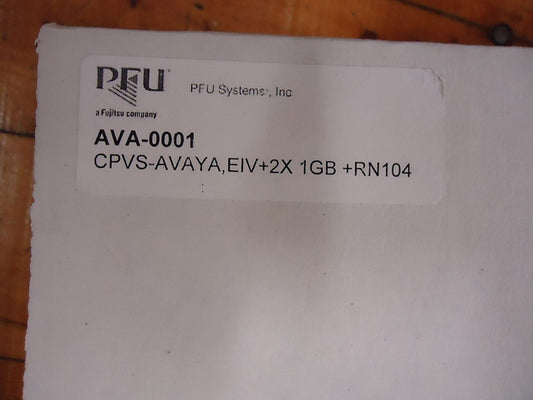 PFU Avaya AVA-0001 COM Express Processor Module. Brand New!