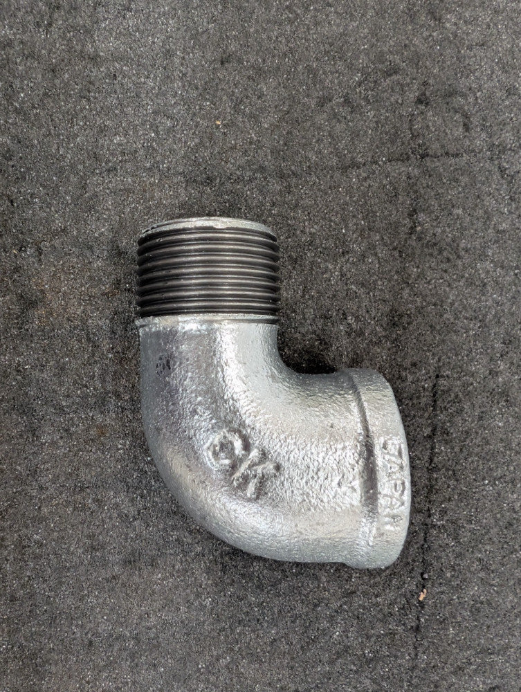 New, Misumi, SGPPEL25A, PIPE FITTING - 90 DEGREE ELBOW ADAPTER MALE TO FEMALE