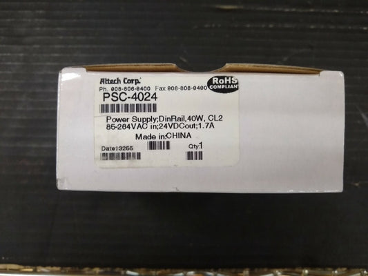 New, Altech, PSC-4024, AC/DC CONVERTER 24V 41W