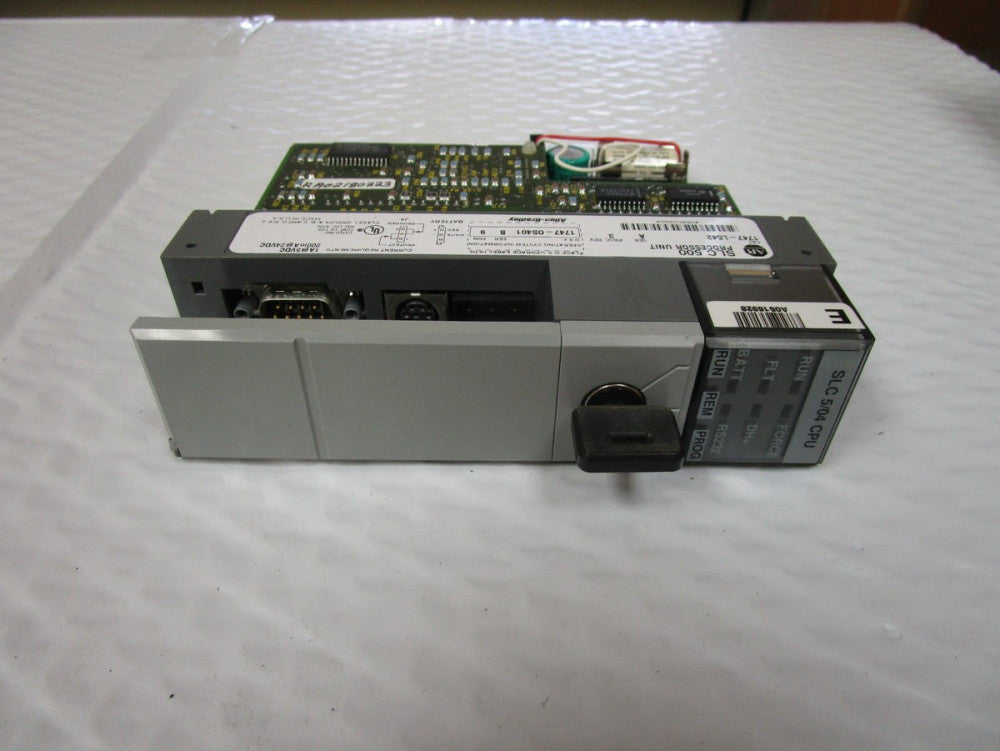 ALLEN BRADLEY SLC 500 PROCESSOR UNIT 1747-L542 SER A REV 3 FRN 9