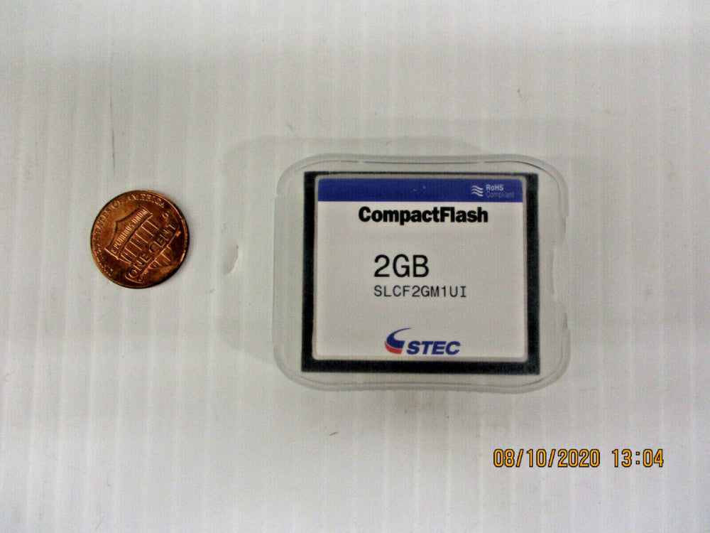 New, Silicon System SLCF2GM1UI STEC 2GP Compact flash, Temperature Grade