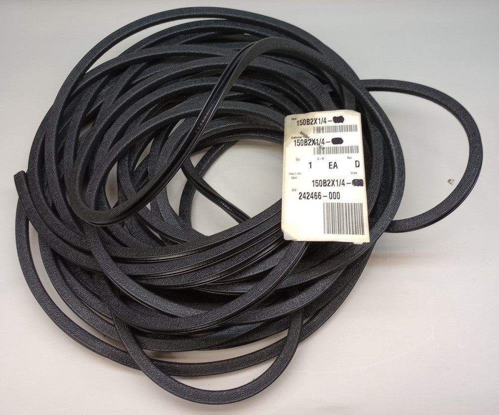 Trim-Lok Type 150B2X1/4-82 Edge Trim Aluminum Clip 0.42in Width 82FT Length
