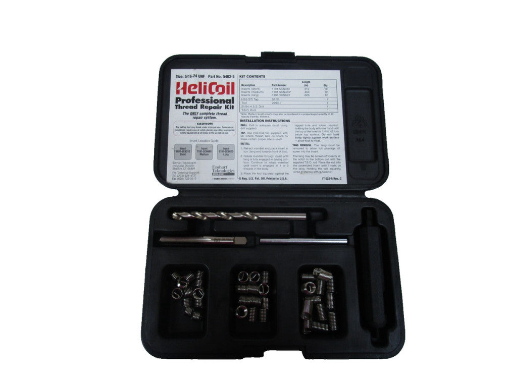 Helicoil 5402-5 Master Thread Repair Kit Size: 5/16 -24