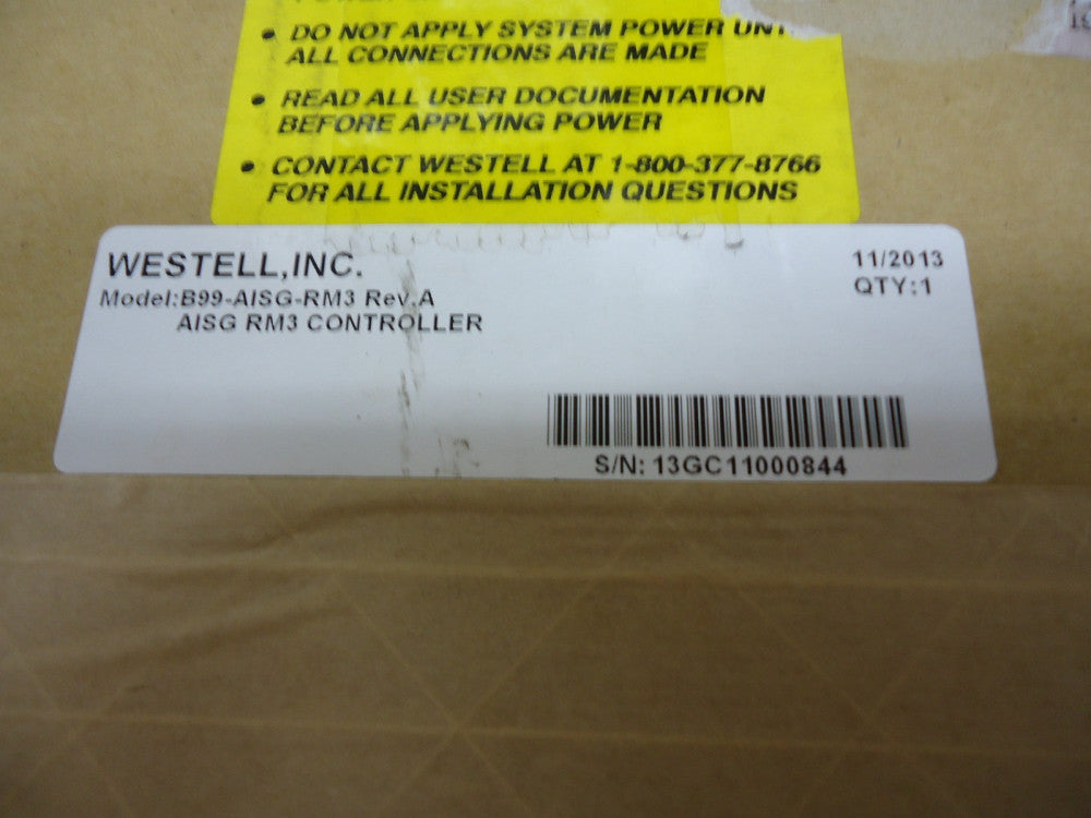 B99-AISG-RM3 WESTELL RACK-MOUNT, 3 PORT, AISG CONTROLLER BRAND NEW!