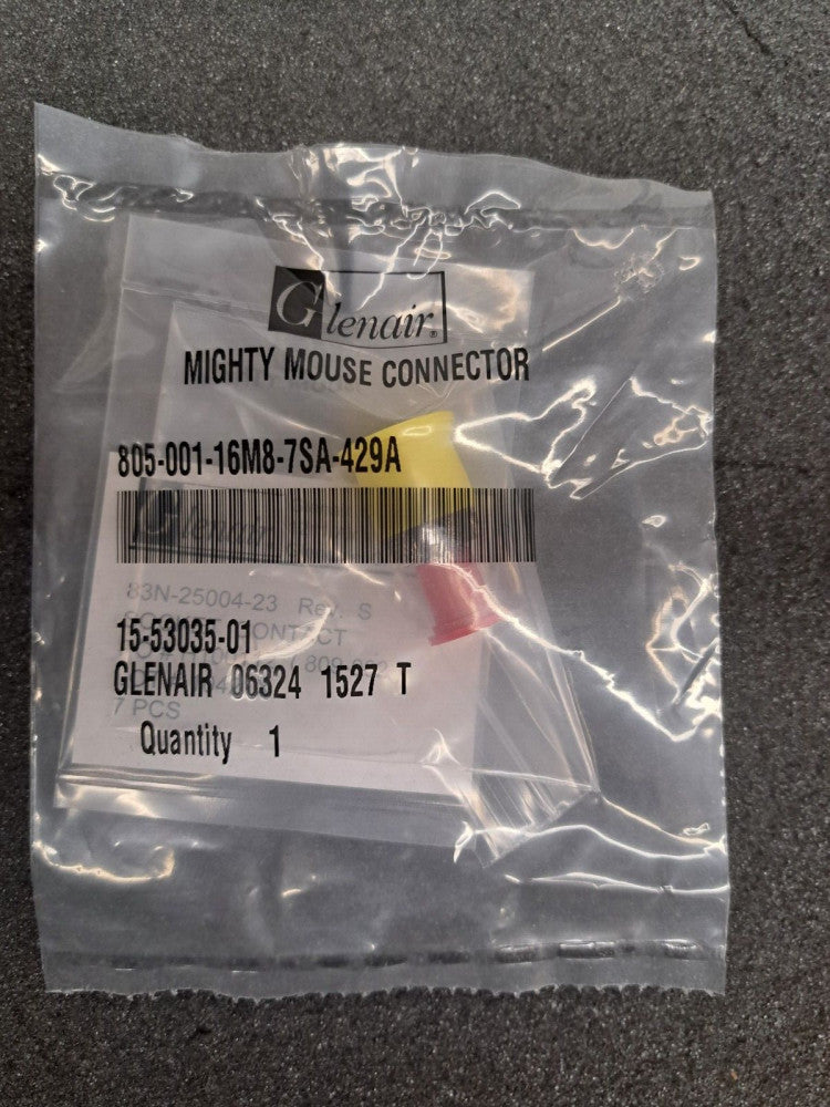 New, Gleanair, 805-001-16M8-7SA-429A, MIGHTY MOUSE CONNECTOR