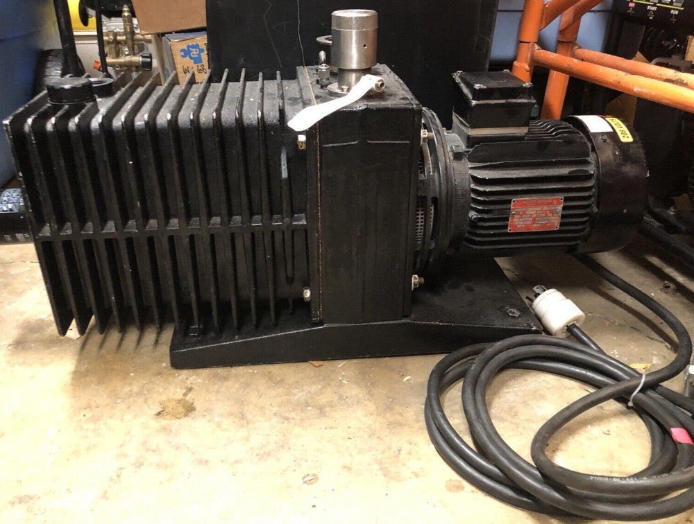 Alcatel 2063C Rotary Vane Vacuum Pump 3HP, Used