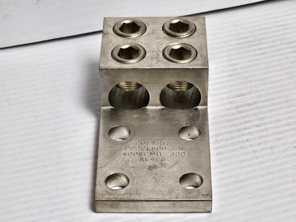 POLARIS ELECTRICAL ALUMINUM LUG PP2CL800-4N 800KCMIL-300 AL9CU - USED