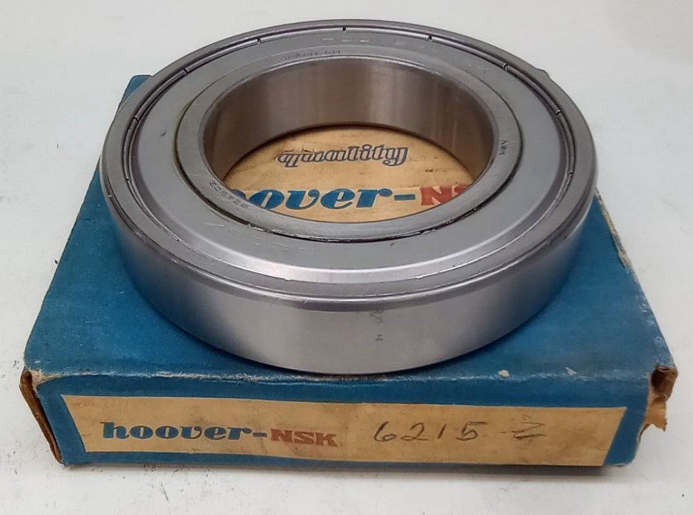 Hoover 6215-ZZ-C3 Ball Bearing Deep Groove 75X130X25mm Double Shielded 6215ZZ-C3