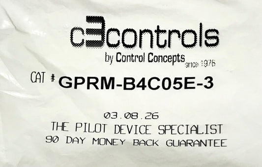 C3 Controls GRPM B4C05E 3 240 VAC Relay 240 VAC Relay 5 AMP 28 VDC 220 VAC 