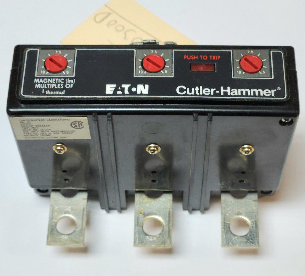EATON CULTER HAMMER KS360300D 300 AMP Type KS Breaker TRIP Unit