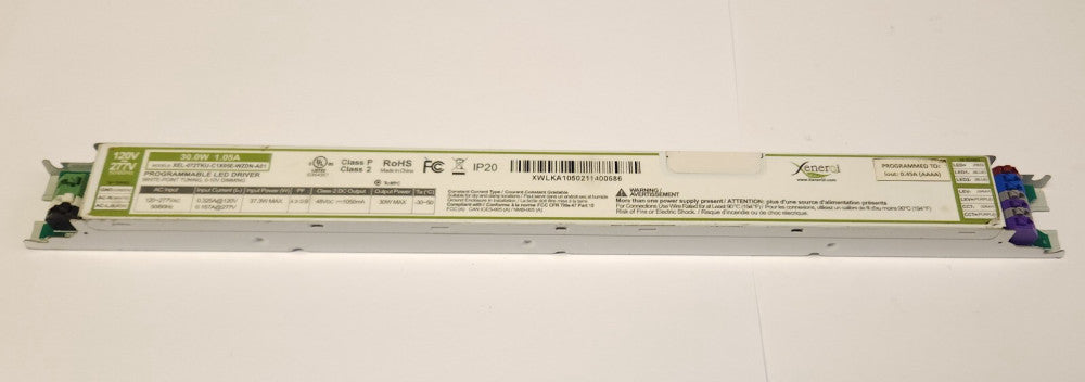 XENRQI XEL 072TKU C1X05E WZDN A01 Programmable LED Driver 120 277 VAC 0-10 Volt