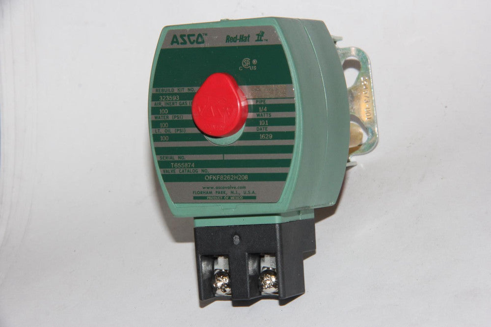 ASCO OFKF8262H208 2-Way Solenoid Valve "NEW"